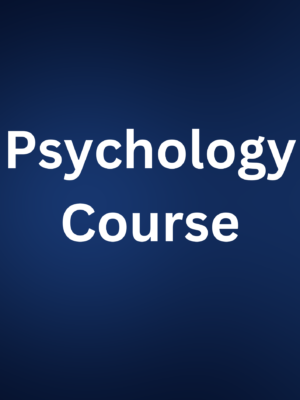 Physcology Courses