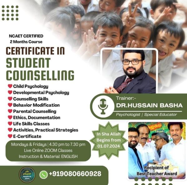 Certificate In Student Counseling