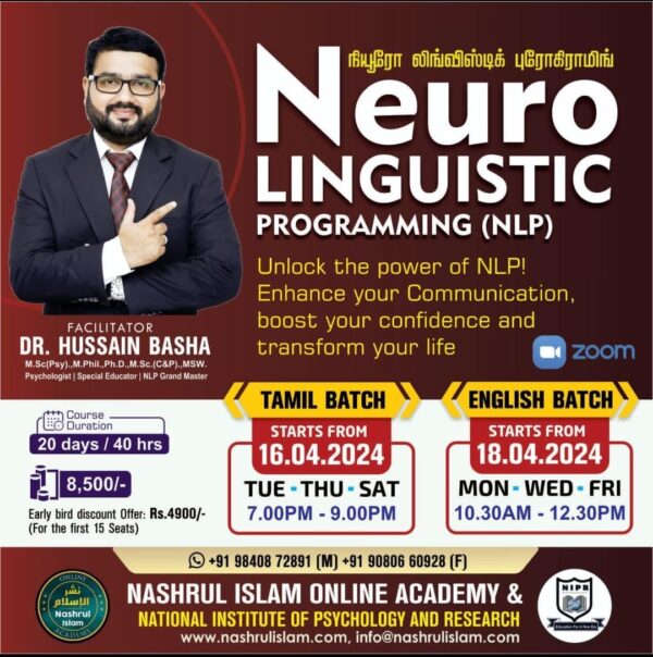 Neuro Linguistic Programming (NLP)